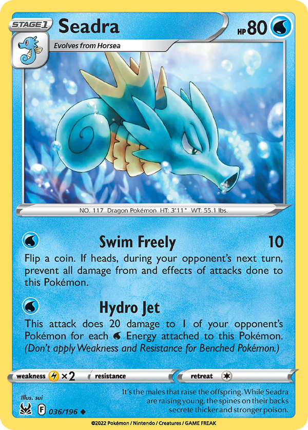 Seadra - Lost Origin SET-36