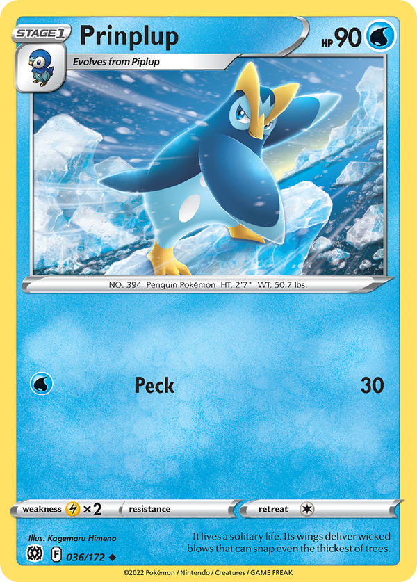 Prinplup - Brilliant Stars SET-36