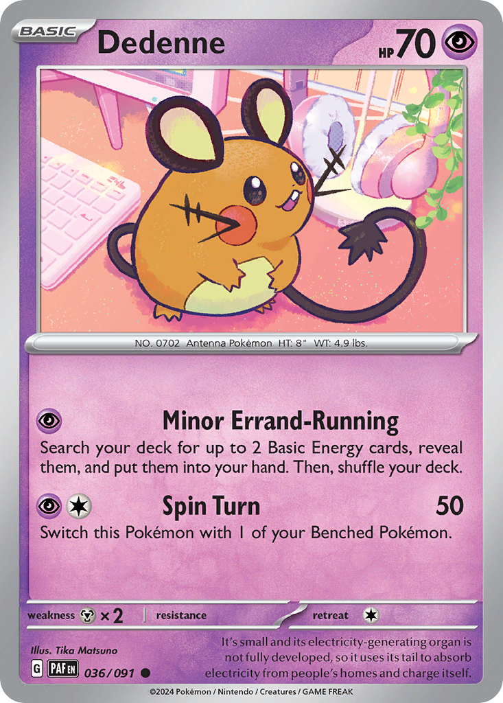 Dedenne - Paldean Fates SET-36