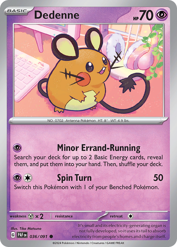 Dedenne - Paldean Fates SET-36