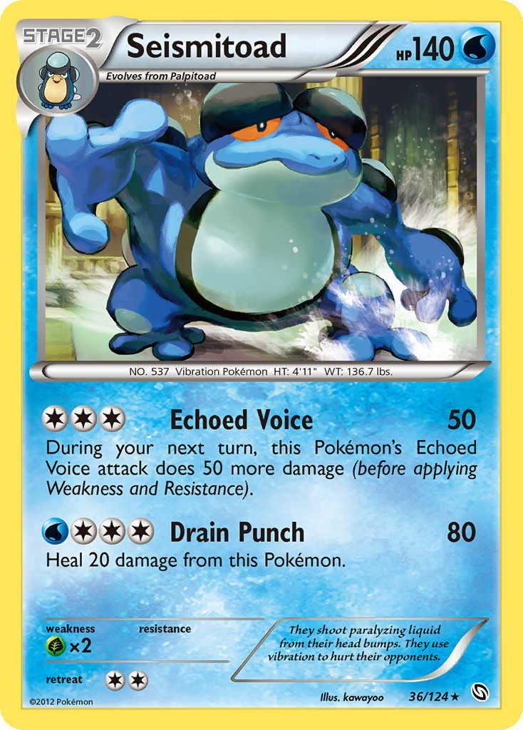Seismitoad - Dragons Exalted SET-36