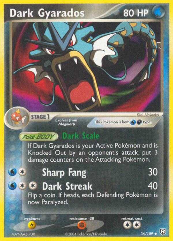 Dark Gyarados - Team Rocket Returns SET-36