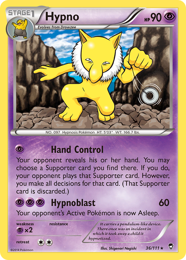 Hypno - Furious Fists SET-36