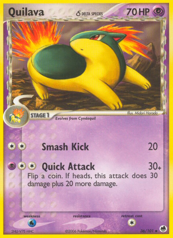 Quilava? - Dragon Frontiers SET-36