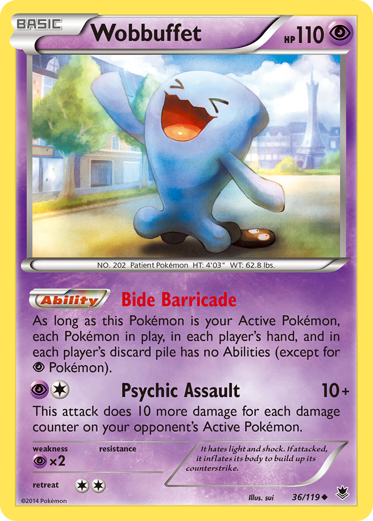 Wobbuffet - Phantom Forces SET-36