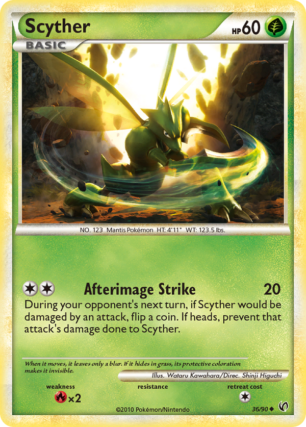 Scyther - HS Undaunted SET-36