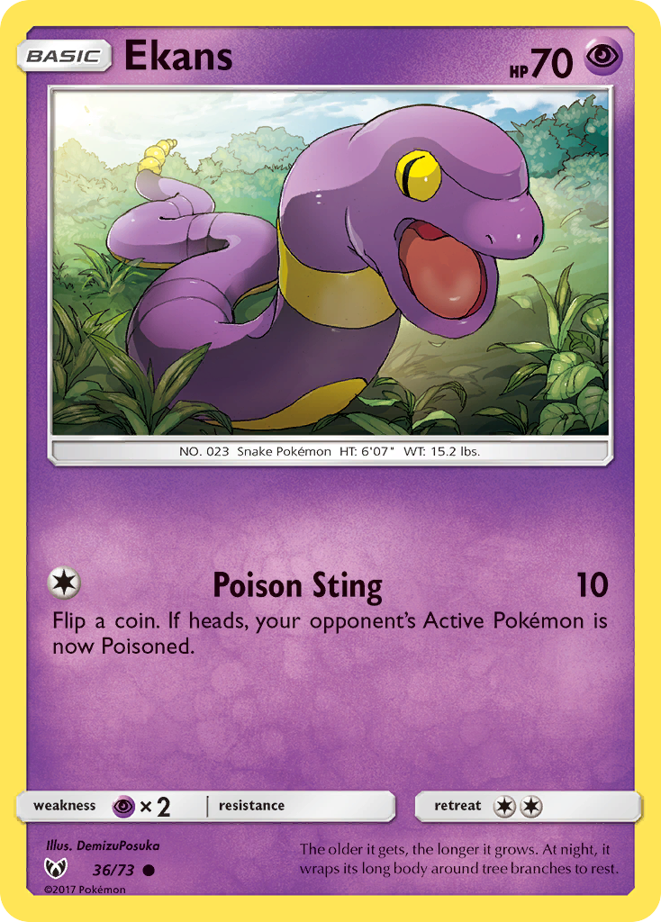 Ekans - Shining Legends SET-36
