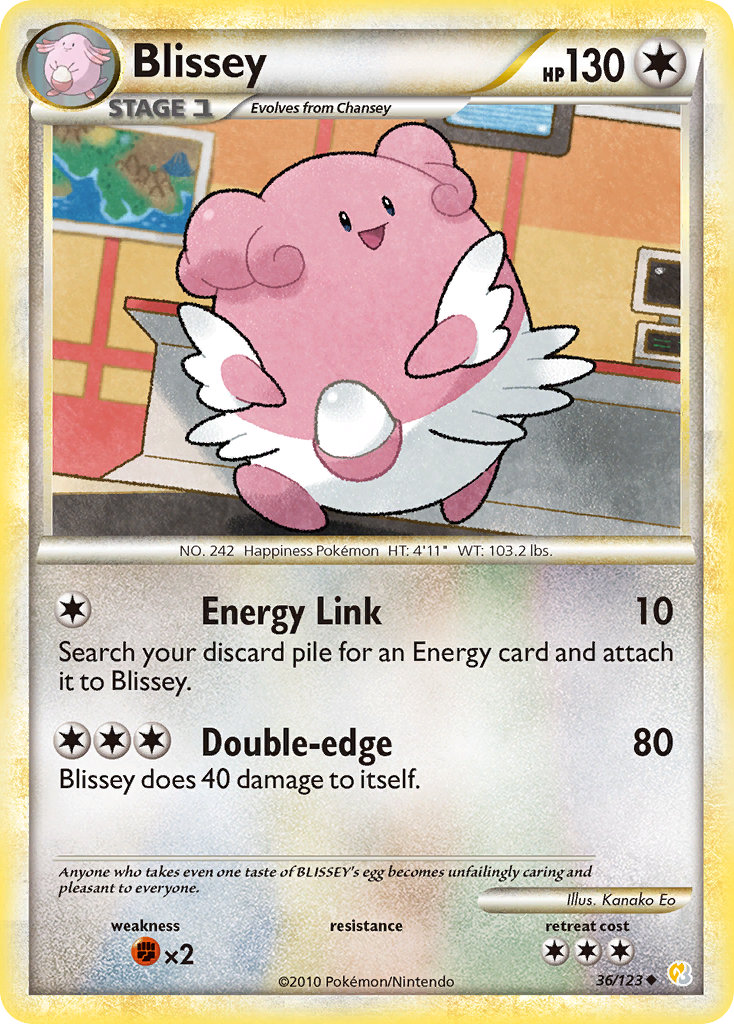 Blissey - HeartGold & SoulSilver SET-36
