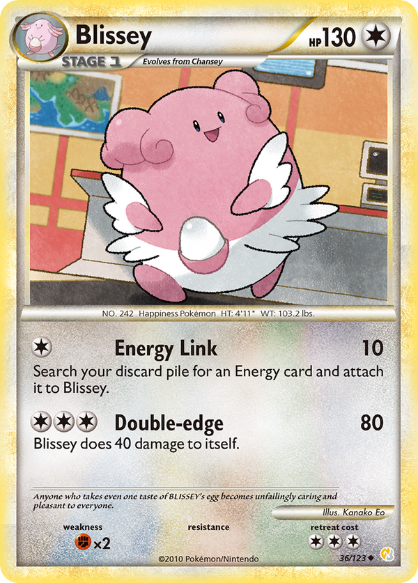 Blissey - HeartGold & SoulSilver SET-36