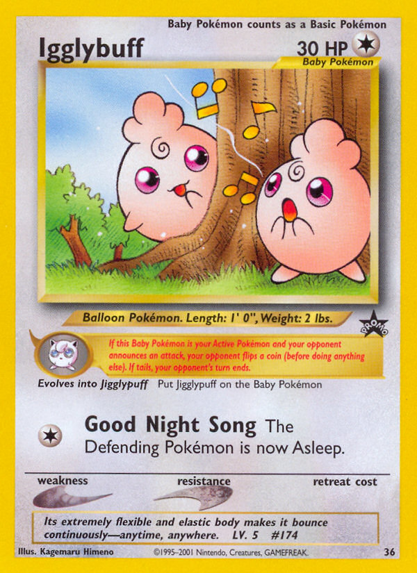 Igglybuff - Wizards Black Star Promos SET-36