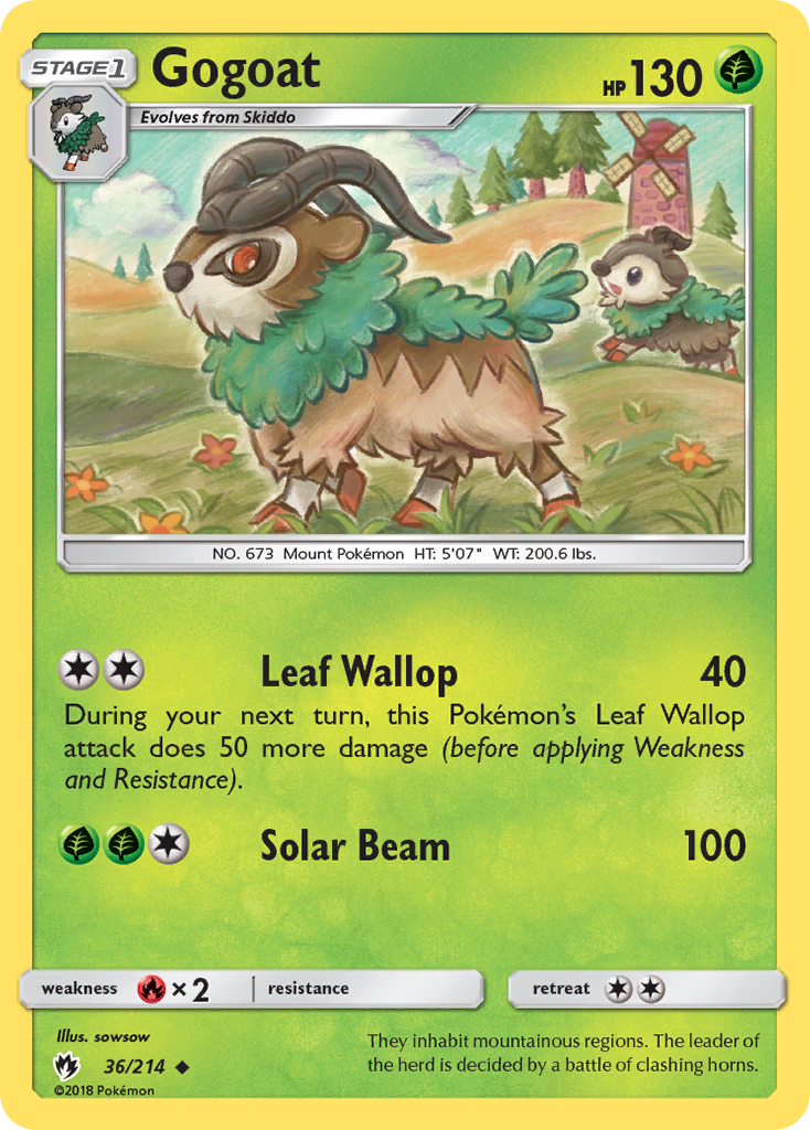 Gogoat - Lost Thunder SET-36