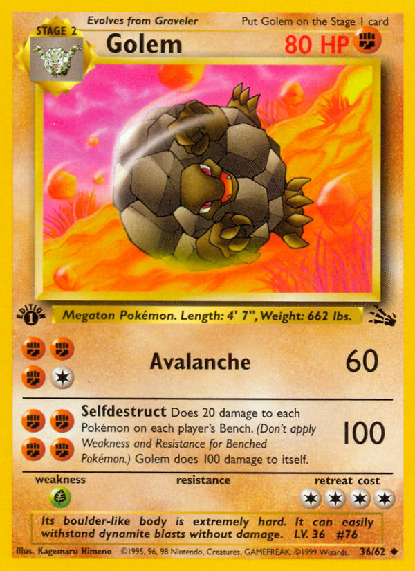 Golem - Fossil SET-36