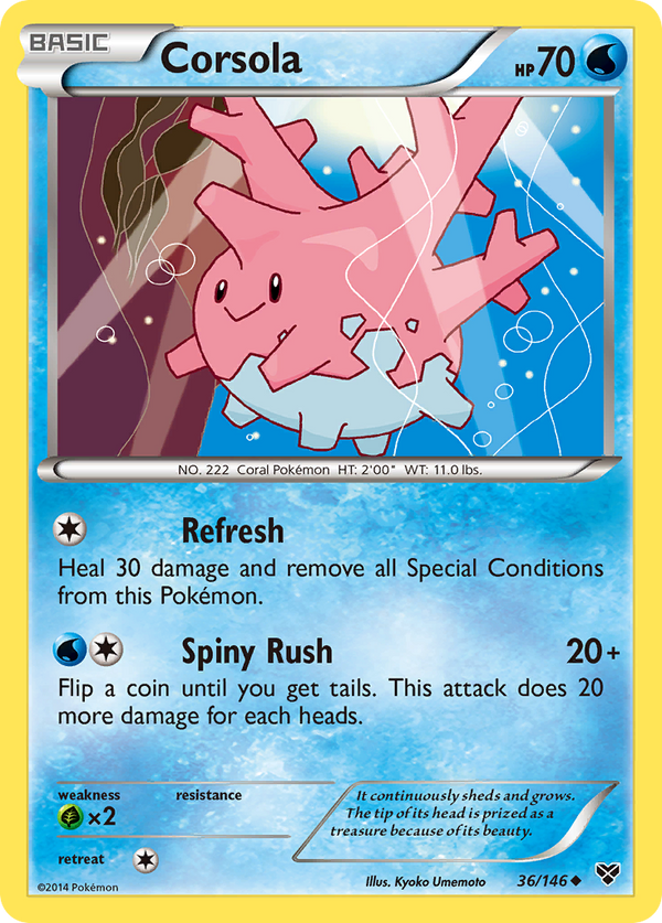 Corsola - XY SET-36