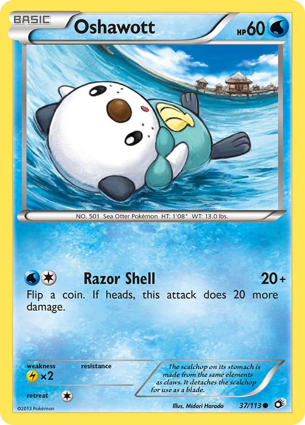 Oshawott - Legendary Treasures SET-37