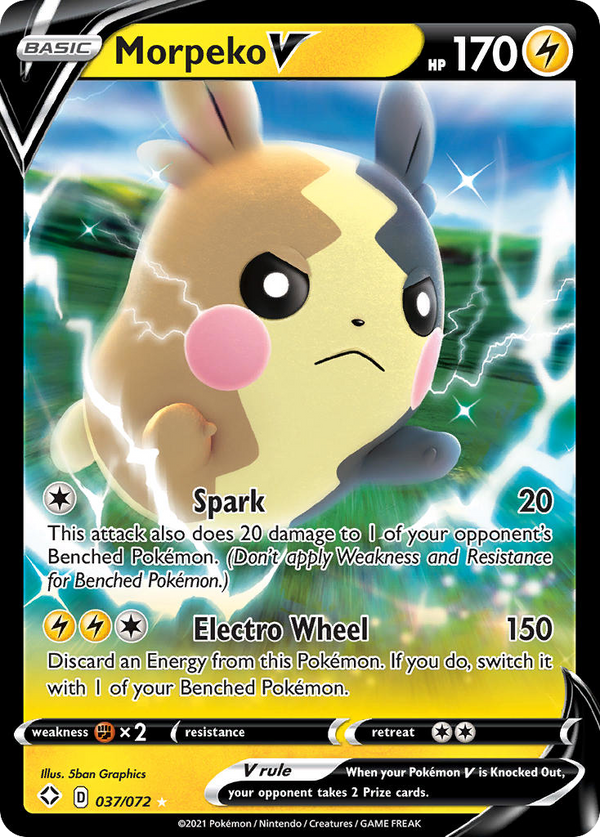 Morpeko V - Shining Fates SET-37