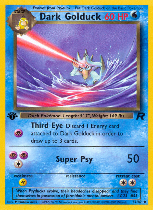Dark Golduck - Team Rocket SET-37