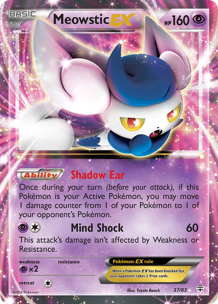 Meowstic-EX - Generations SET-37