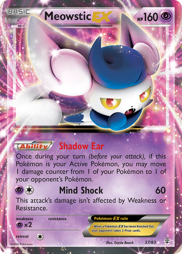 Meowstic-EX - Generations SET-37