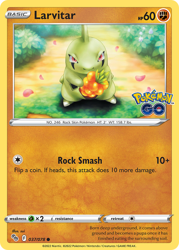 Larvitar - Pokemon GO SET-37