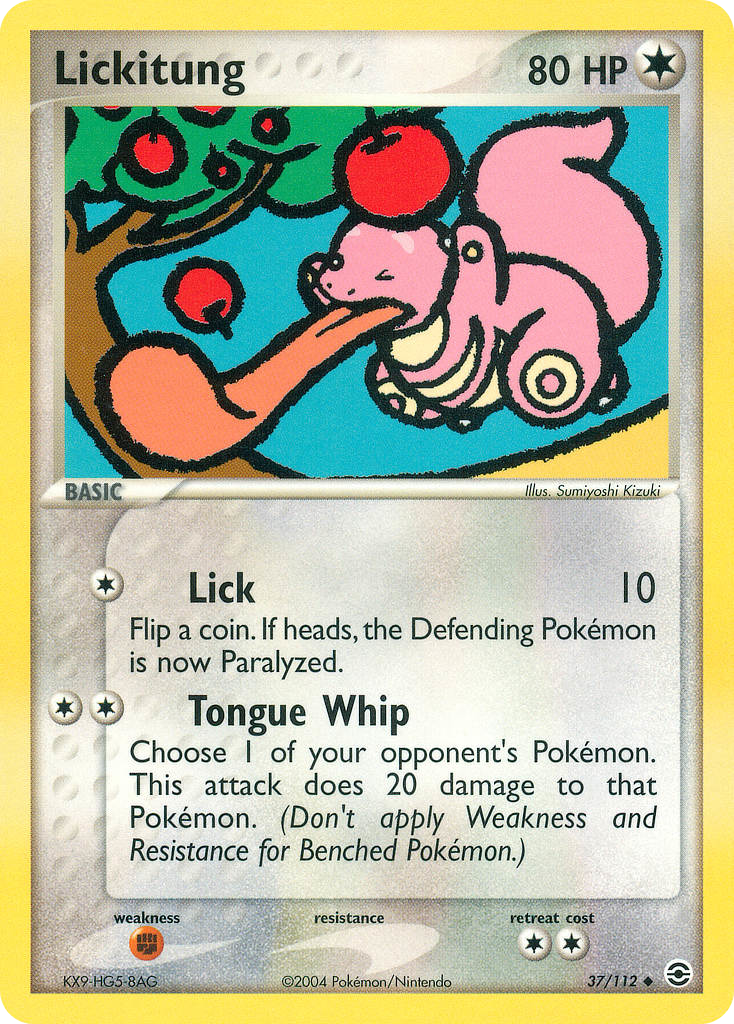 Lickitung - FireRed & LeafGreen SET-37