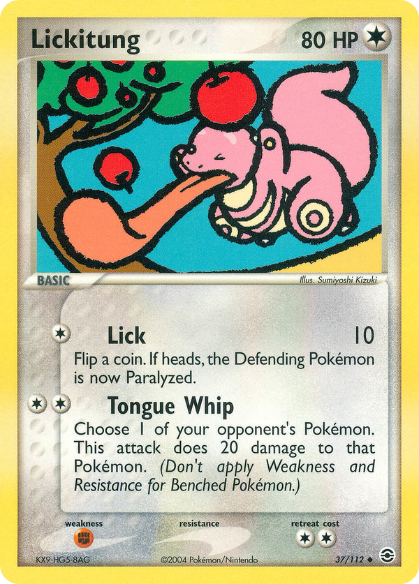 Lickitung - FireRed & LeafGreen SET-37