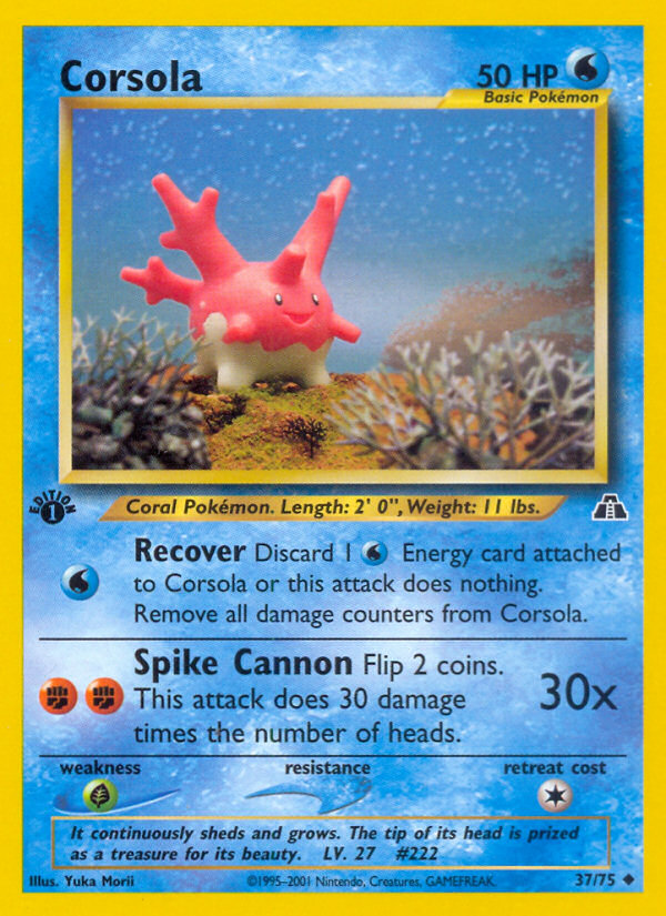 Corsola - Neo Discovery SET-37