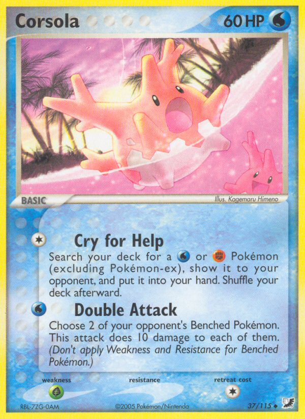 Corsola - Unseen Forces SET-37