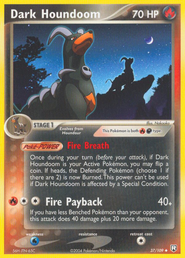 Dark Houndoom - Team Rocket Returns SET-37