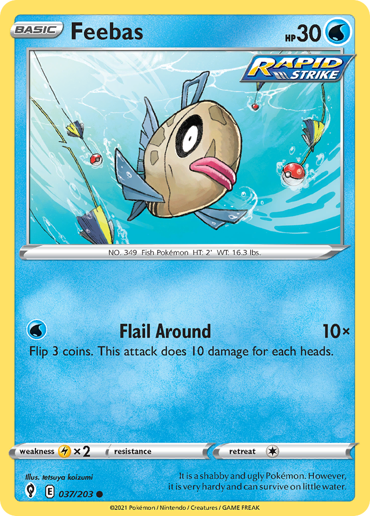 Feebas - Evolving Skies SET-37