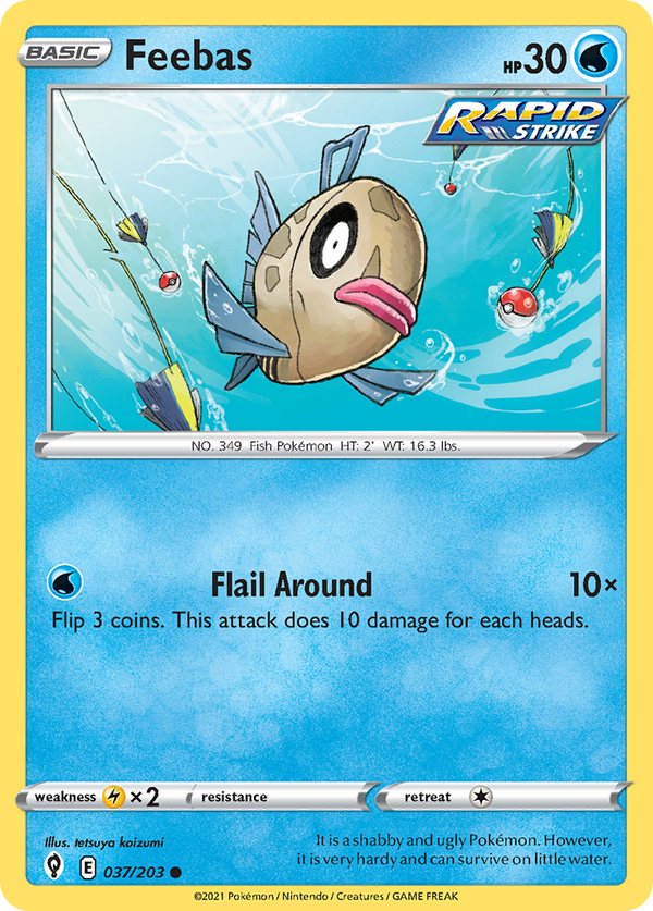 Feebas - Evolving Skies SET-37