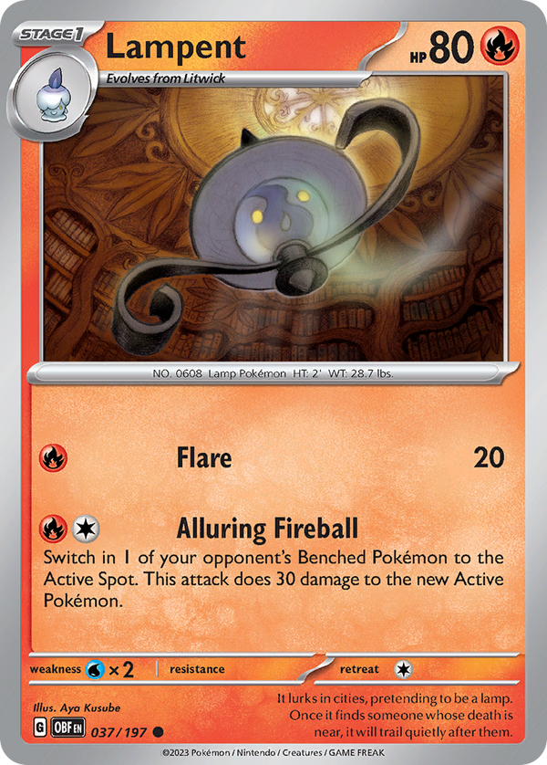 Lampent - Obsidian Flames SET-37