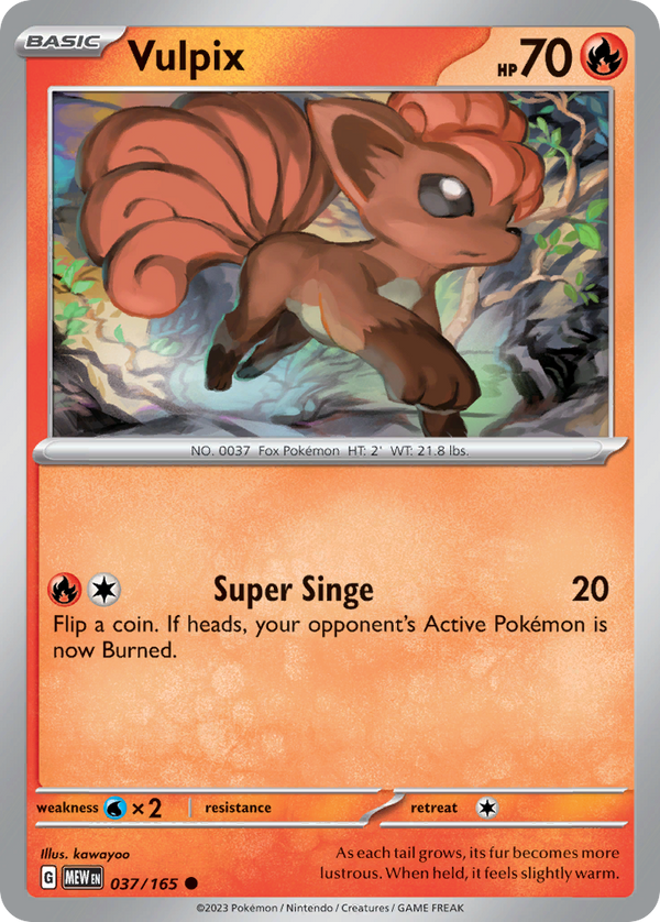 Vulpix - 151 SET-37