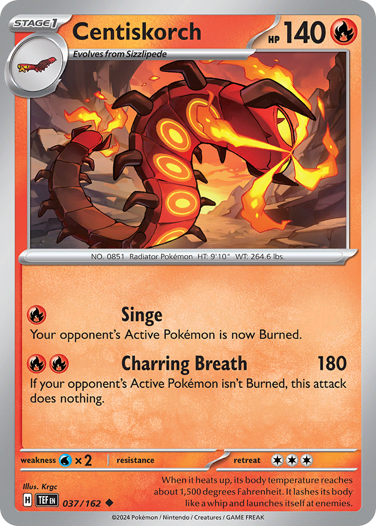 Centiskorch - Temporal Forces SET-37