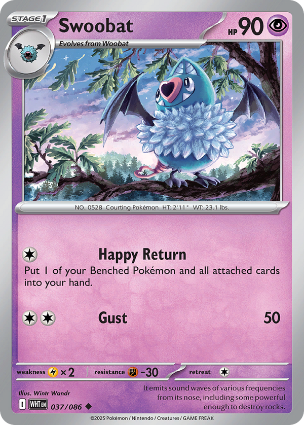 Swoobat - White Flare SET-37
