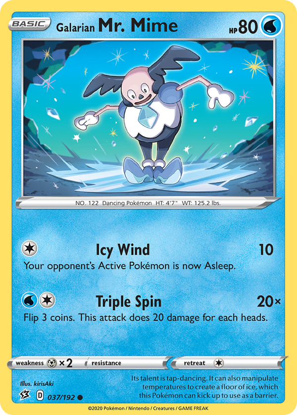 Galarian Mr. Mime - Rebel Clash SET-37