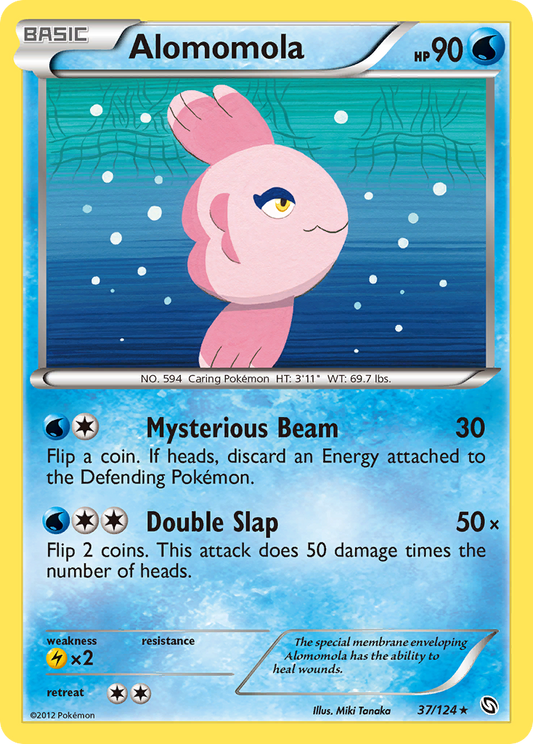 Alomomola (Dragons Exalted SET) (Pokémon) (Basic) (Water) (HP: 90) (Rare) (PKM Dragons Exalted SET-60)