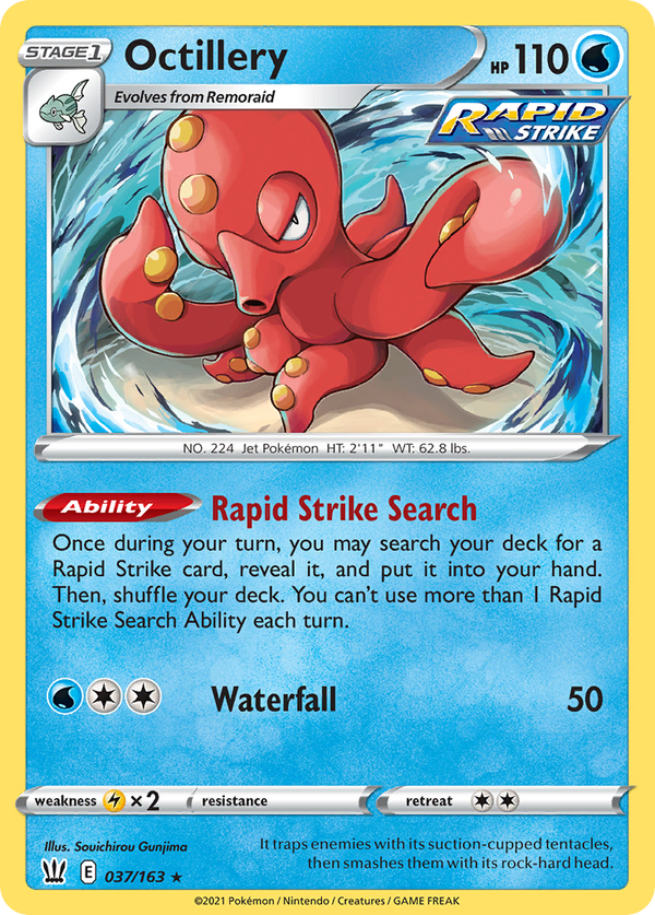 Octillery - Battle Styles SET-37