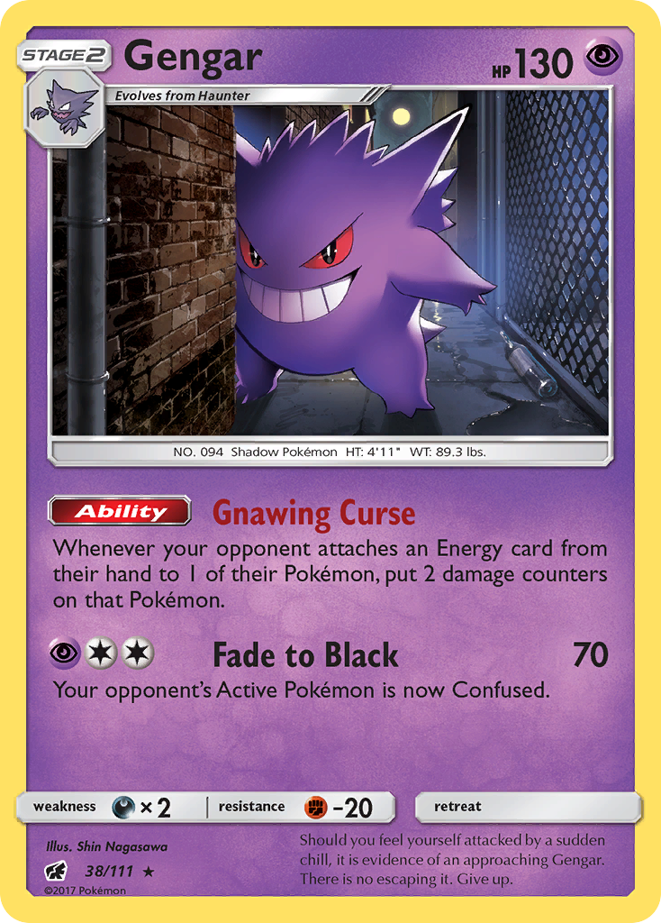 Gengar - Crimson Invasion SET-38
