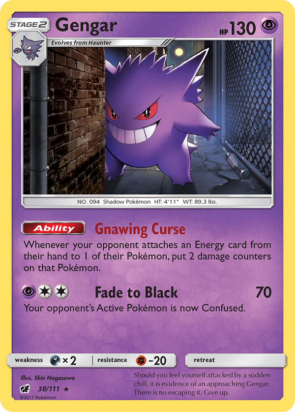 Gengar - Crimson Invasion SET-38