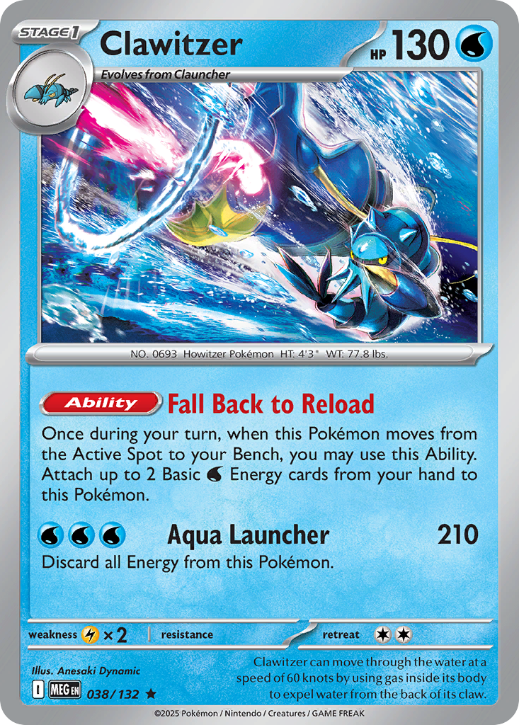 Clawitzer - Mega Evolution SET-38