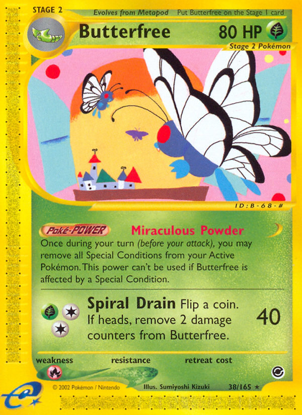 Butterfree - Expedition Base Set SET-38