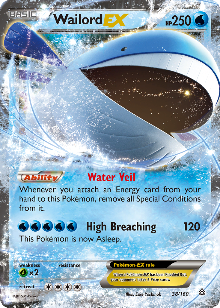 Wailord-EX - Primal Clash SET-38