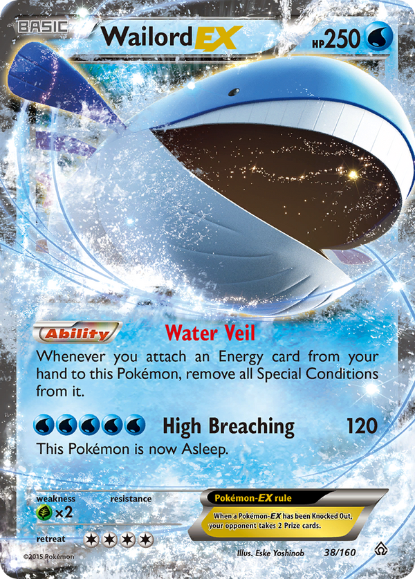 Wailord-EX - Primal Clash SET-38
