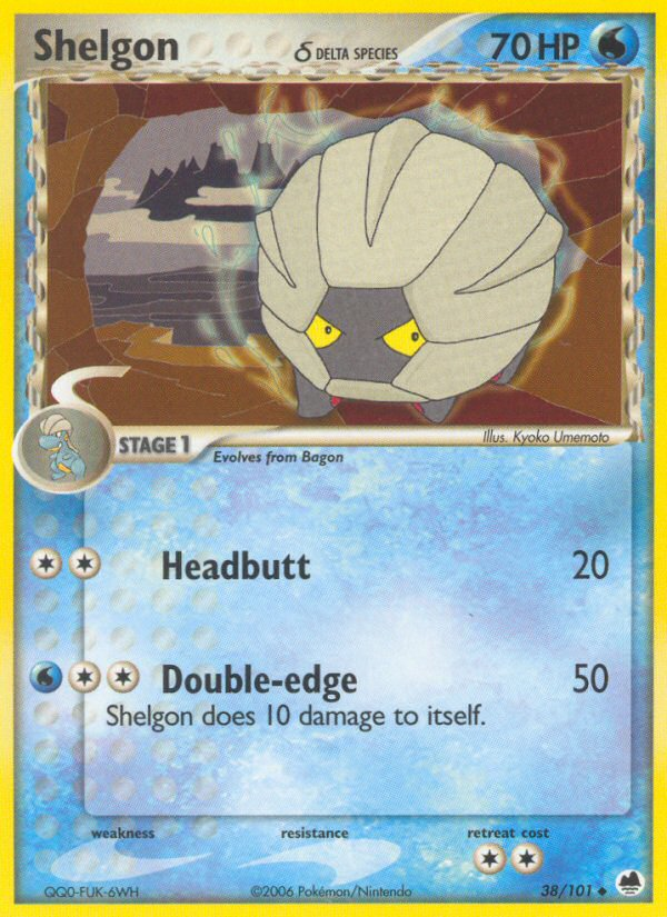 Shelgon? - Dragon Frontiers SET-38