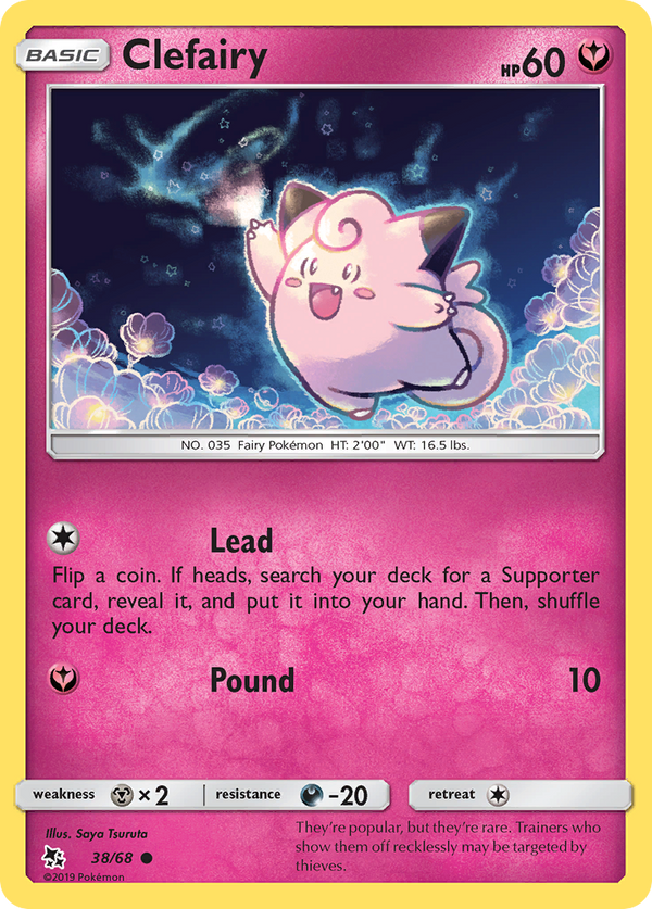 Clefairy - Hidden Fates SET-38