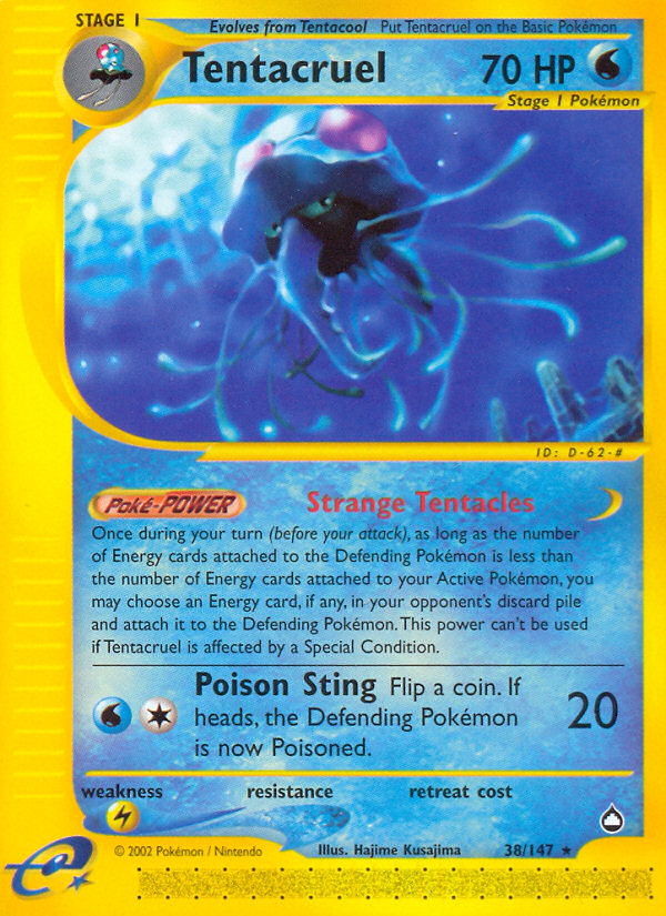 Tentacruel - Aquapolis SET-38