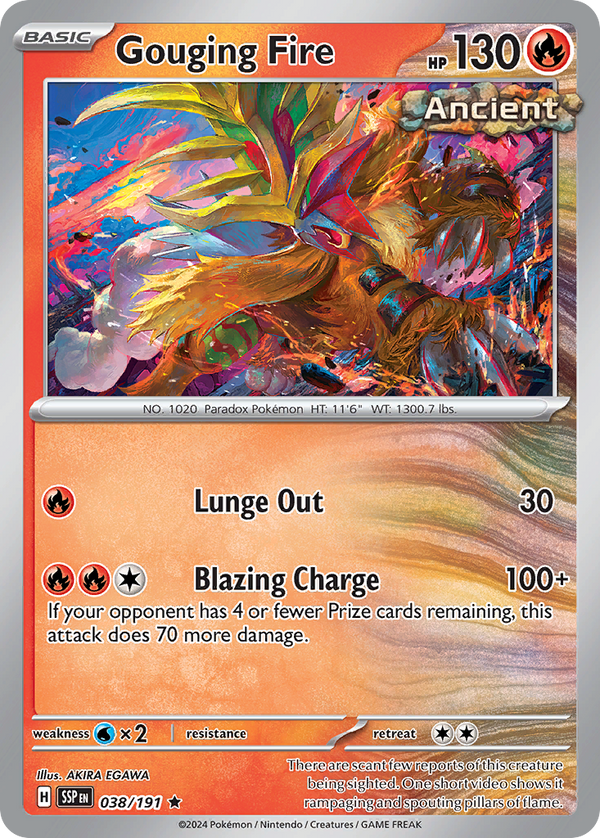 Gouging Fire - Surging Sparks SET-38