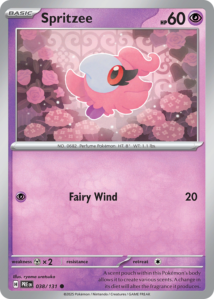 Spritzee - Prismatic Evolutions SET-38