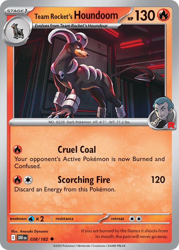Team Rocket's Houndoom - Destined Rivals SET-38