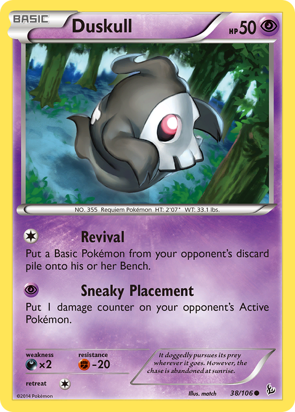 Duskull - Flashfire SET-38